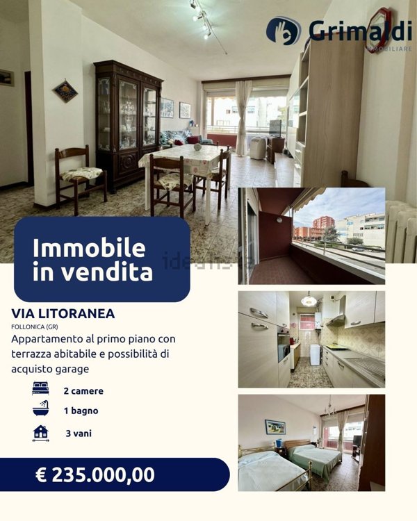 appartamento in vendita a Follonica