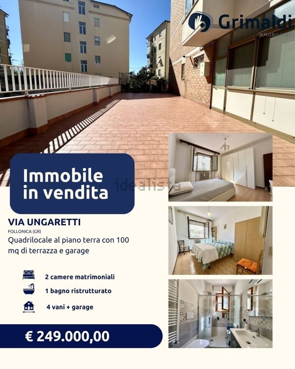 appartamento in vendita a Follonica