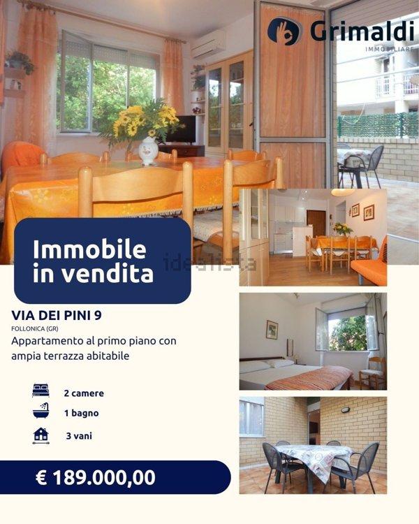 appartamento in vendita a Follonica