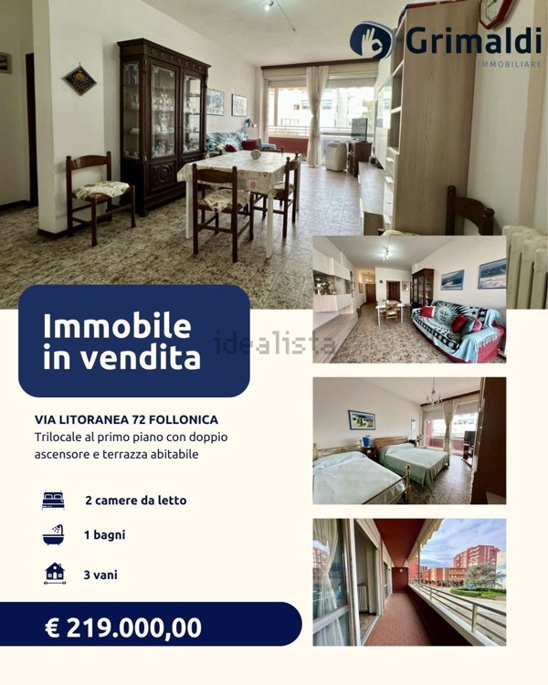 appartamento in vendita a Follonica