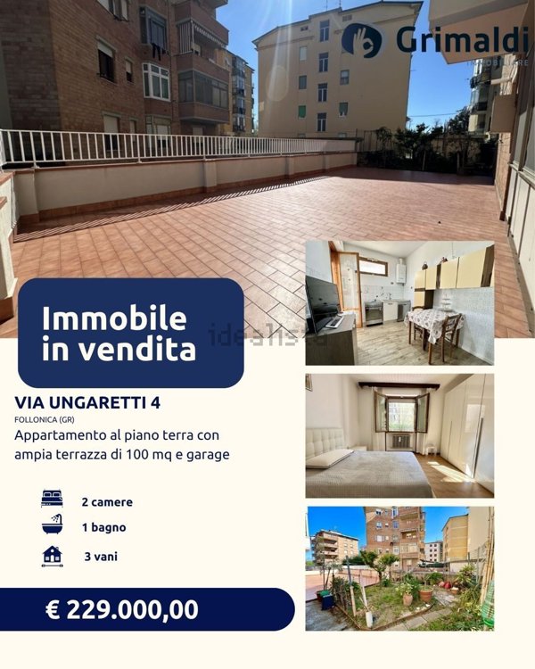 appartamento in vendita a Follonica