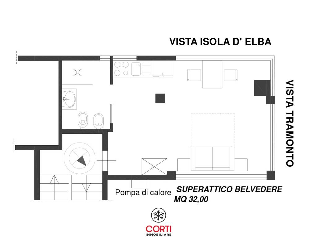 appartamento in vendita a Follonica