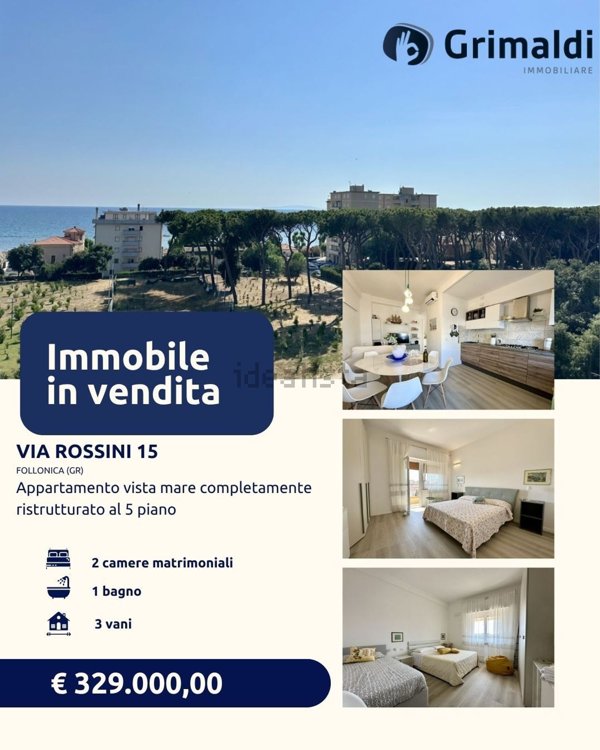 appartamento in vendita a Follonica