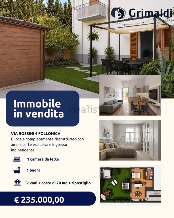 appartamento in vendita a Follonica