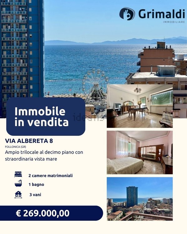appartamento in vendita a Follonica