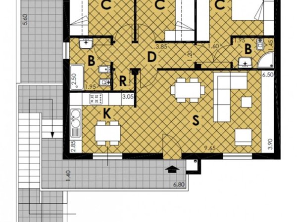appartamento in vendita a Gavorrano in zona Bagno di Gavorrano