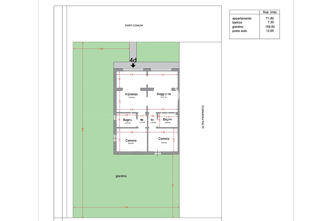 appartamento in vendita a Grosseto