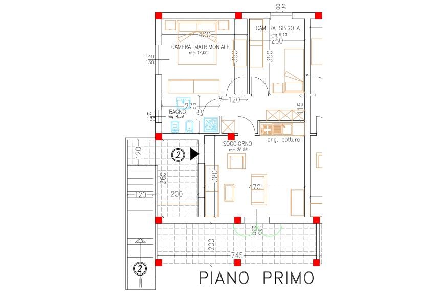 casa indipendente in vendita a Grosseto in zona Roselle
