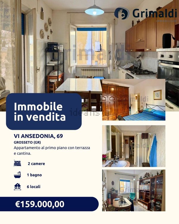 appartamento in vendita a Grosseto in zona Orcagna