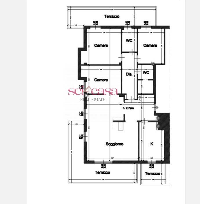 appartamento in vendita a Grosseto