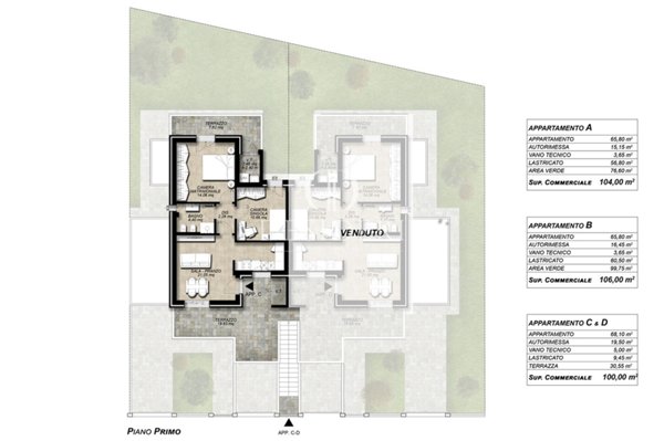 appartamento in vendita a Grosseto