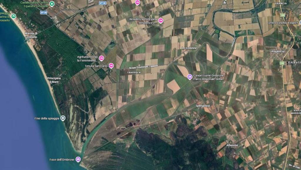 terreno agricolo in vendita a Grosseto in zona Alberese