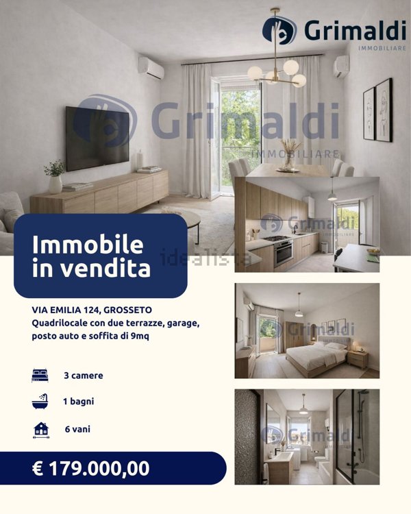 appartamento in vendita a Grosseto