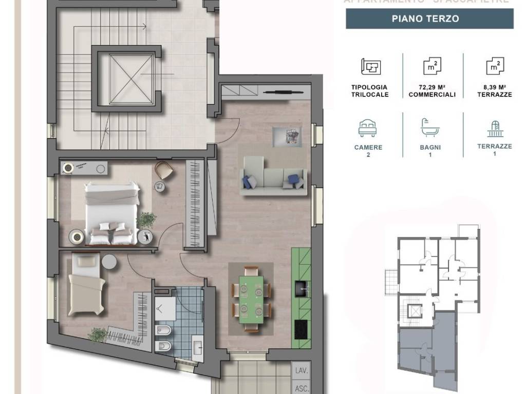 appartamento in vendita a Grosseto