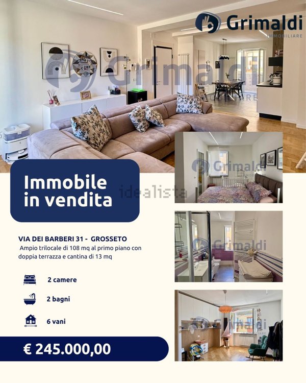 appartamento in vendita a Grosseto