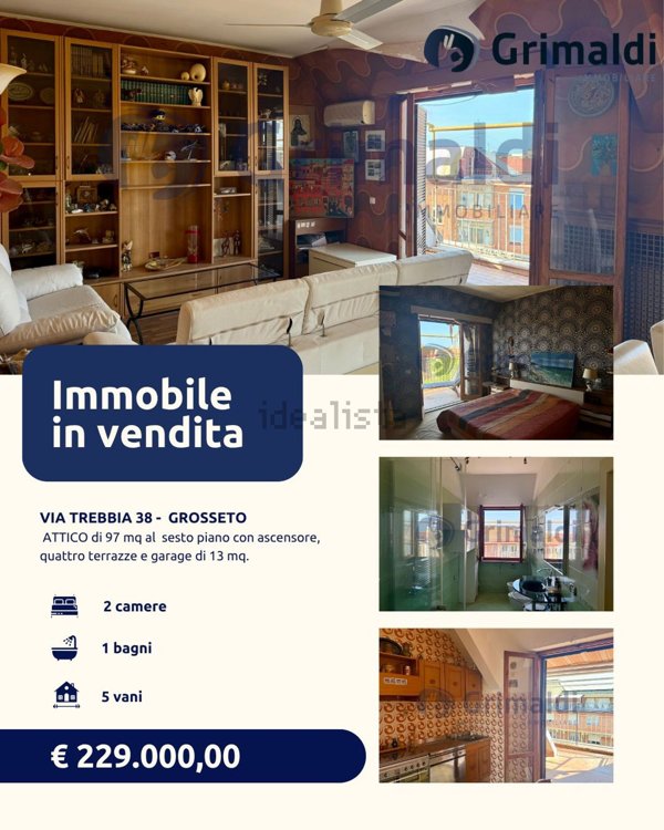 appartamento in vendita a Grosseto