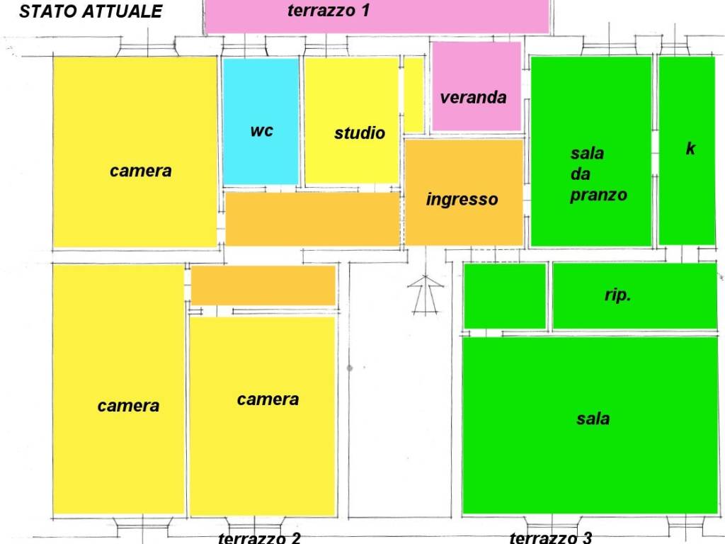 appartamento in vendita a Grosseto