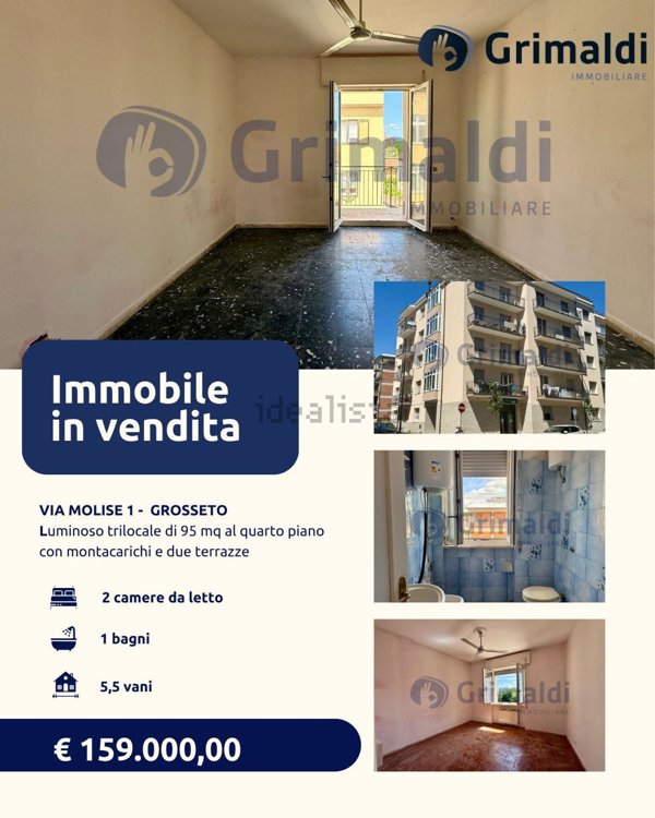 appartamento in vendita a Grosseto