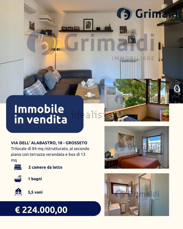 appartamento in vendita a Grosseto