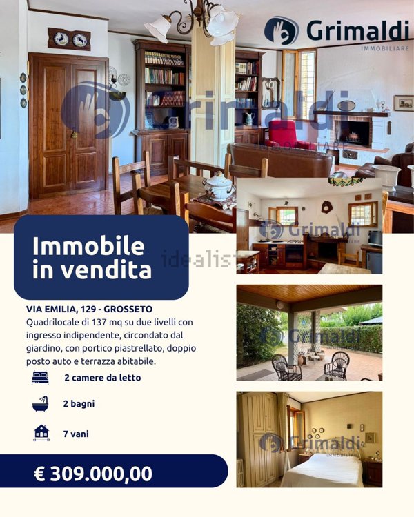 appartamento in vendita a Grosseto