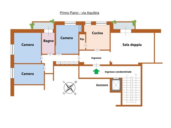 appartamento in vendita a Grosseto in zona Centro Città
