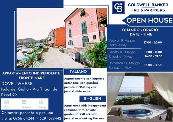 appartamento in vendita ad Isola del Giglio in zona Giglio Porto