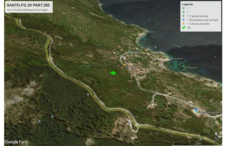 terreno agricolo in vendita ad Isola del Giglio in zona Giglio Porto