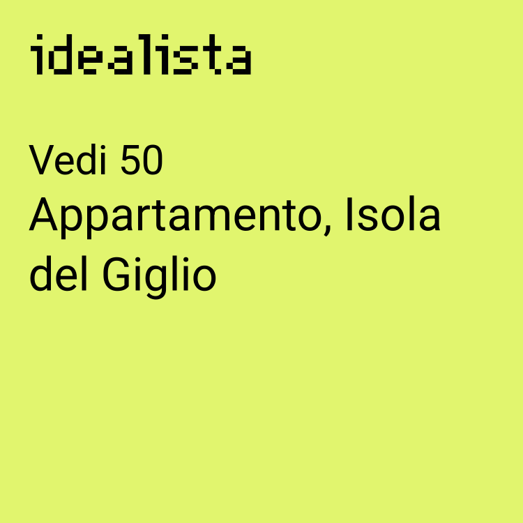appartamento in vendita ad Isola del Giglio