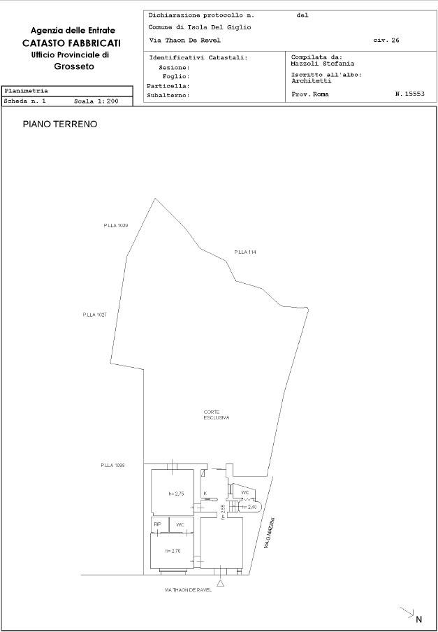 appartamento in vendita ad Isola del Giglio in zona Giglio Porto