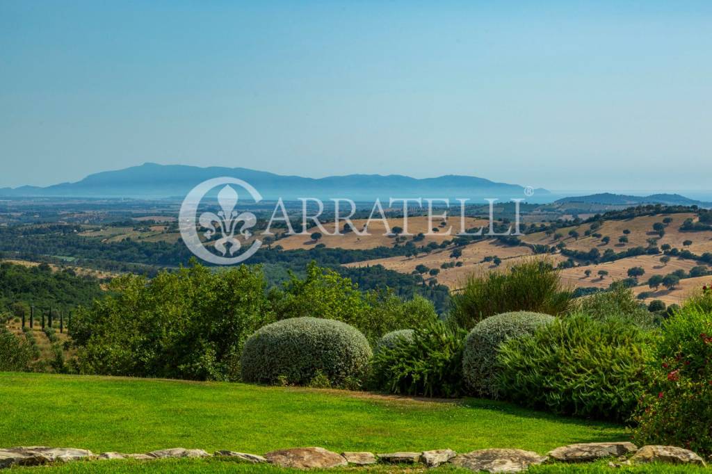 casa indipendente in vendita a Magliano in Toscana in zona Montiano