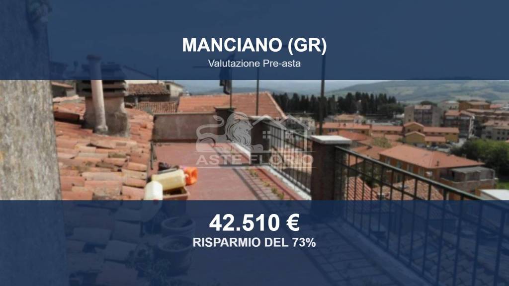 appartamento in vendita a Manciano