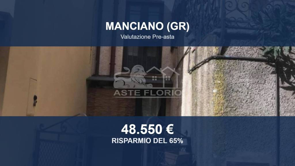 appartamento in vendita a Manciano in zona Montemerano