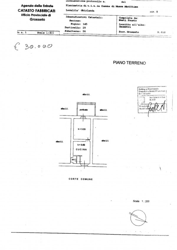 appartamento in vendita a Massa Marittima in zona Ghirlanda