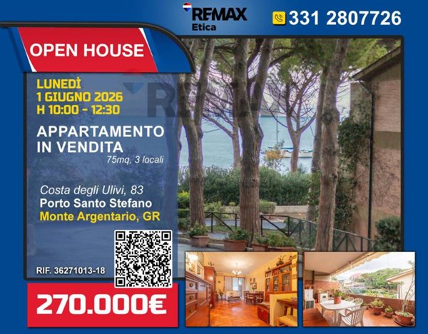 appartamento in vendita a Monte Argentario in zona Porto Santo Stefano