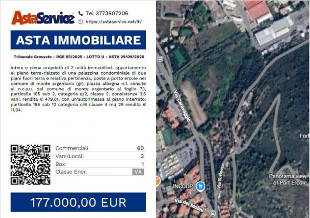 appartamento in vendita a Monte Argentario in zona Porto Ercole