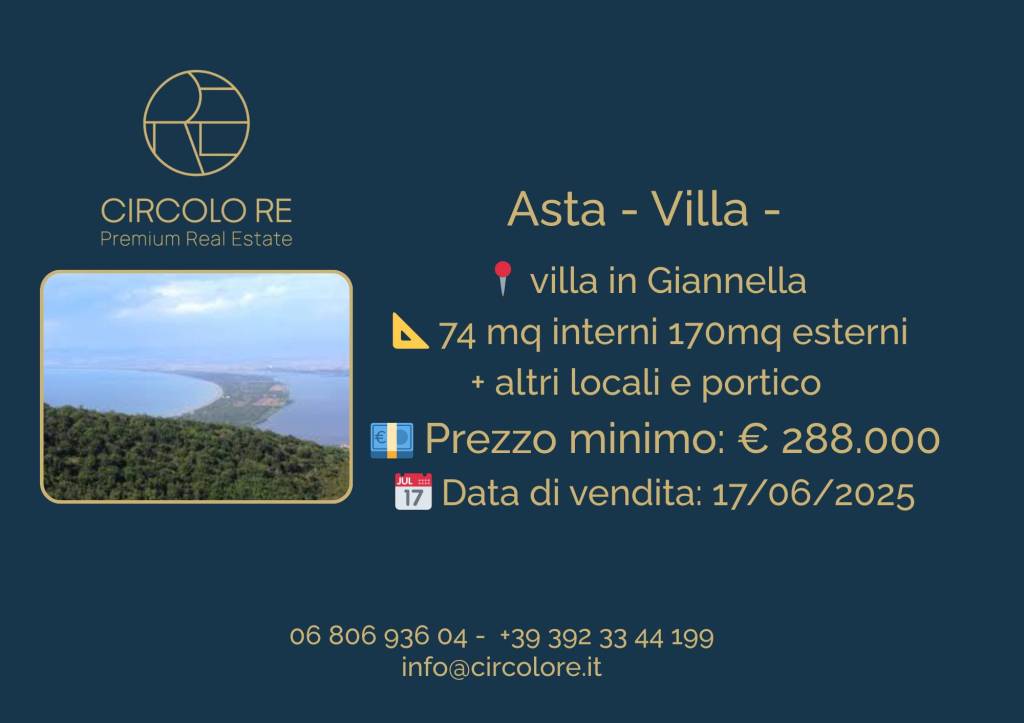 casa indipendente in vendita ad Orbetello in zona Giannella