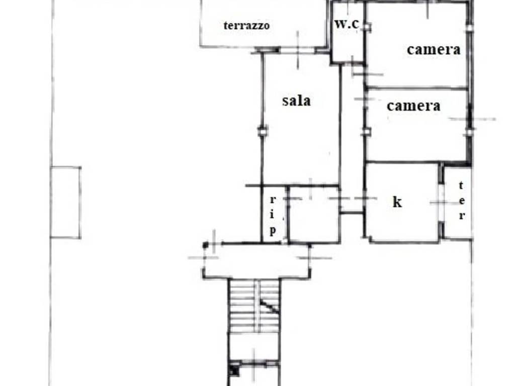 appartamento in vendita ad Orbetello in zona Albinia