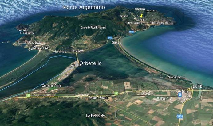 appartamento in vendita ad Orbetello in zona Albinia