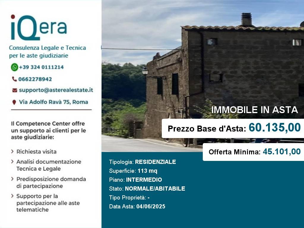 appartamento in vendita a Pitigliano