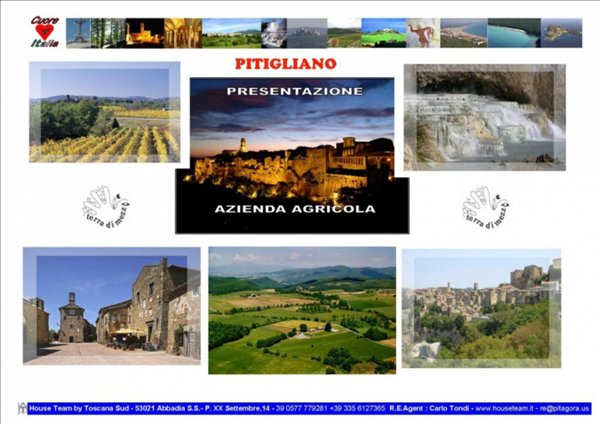 azienda agricola in vendita a Pitigliano in zona Pian di Morrano