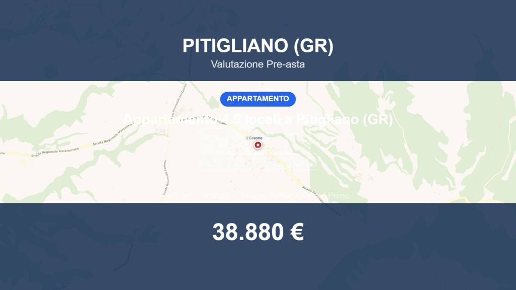 appartamento in vendita a Pitigliano in zona Il Casone