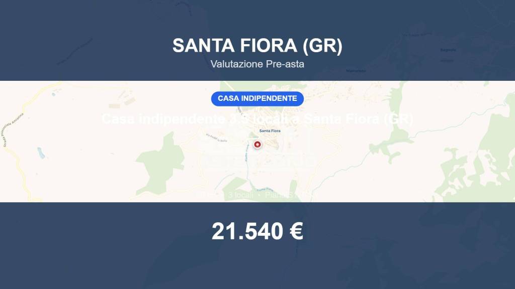 casa indipendente in vendita a Santa Fiora