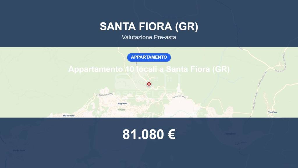 appartamento in vendita a Santa Fiora in zona Bagnolo