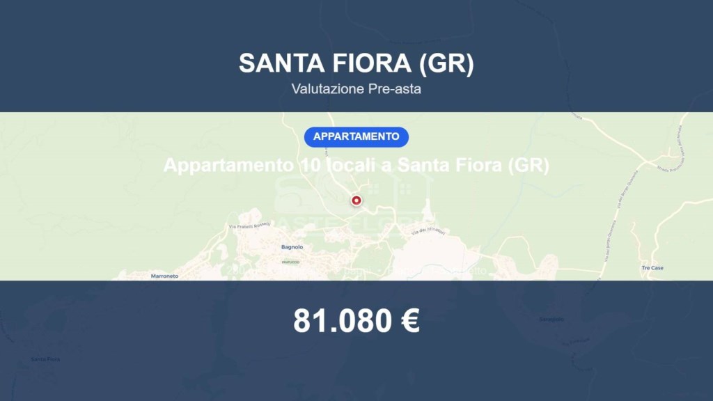 appartamento in vendita a Santa Fiora in zona Bagnolo