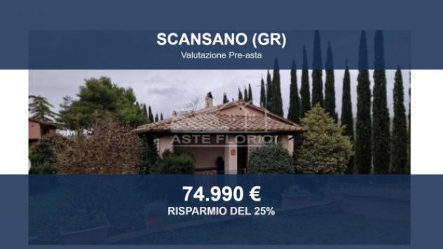 appartamento in vendita a Scansano in zona Montorgiali