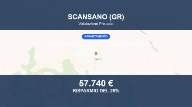appartamento in vendita a Scansano in zona Poggioferro