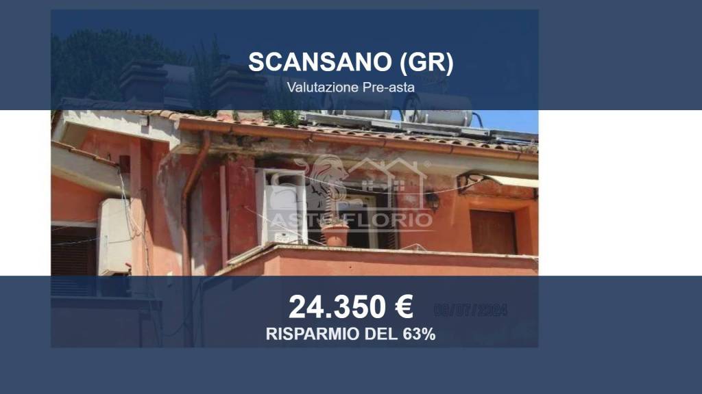 appartamento in vendita a Scansano in zona Pancole