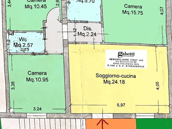 appartamento in vendita a Scarlino in zona Le Case