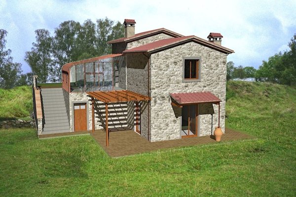 villa in vendita a Seggiano