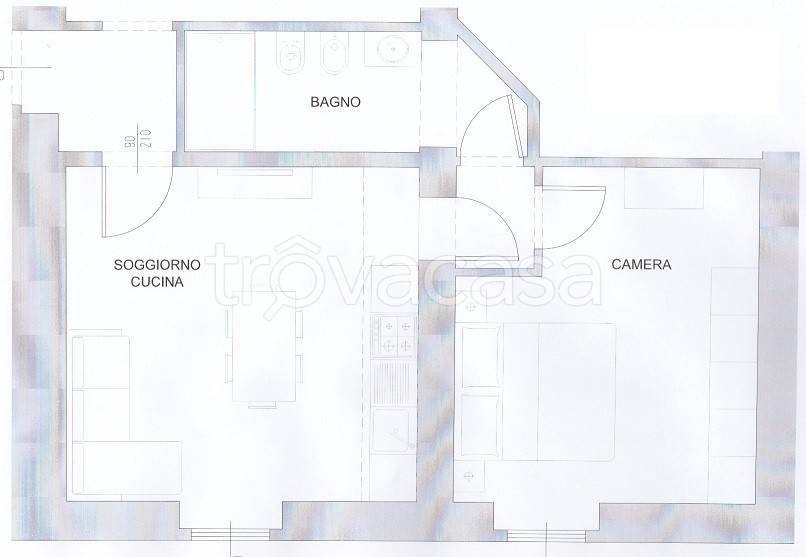 appartamento in vendita a Sorano in zona San Quirico